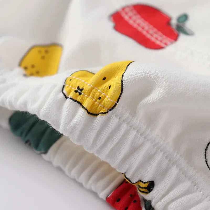 Reusable Soft Cotton Baby Breathable Diapers Pee Shorts Toddler Potty Training Pants Underwears for Boys & Girls Baby Nappies